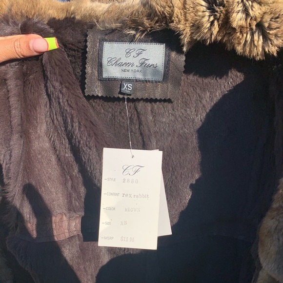 Rabbit Fur Coat - Picture 6 of 6